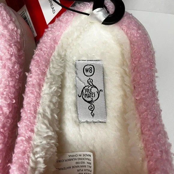 Cozy Pink Gingerbread Sequin Slippers - Picture 7 of 14